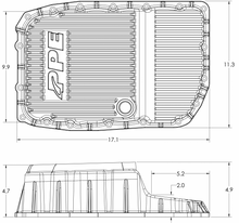 Load image into Gallery viewer, PPE Diesel 128051610 Transmission Pan Brushed