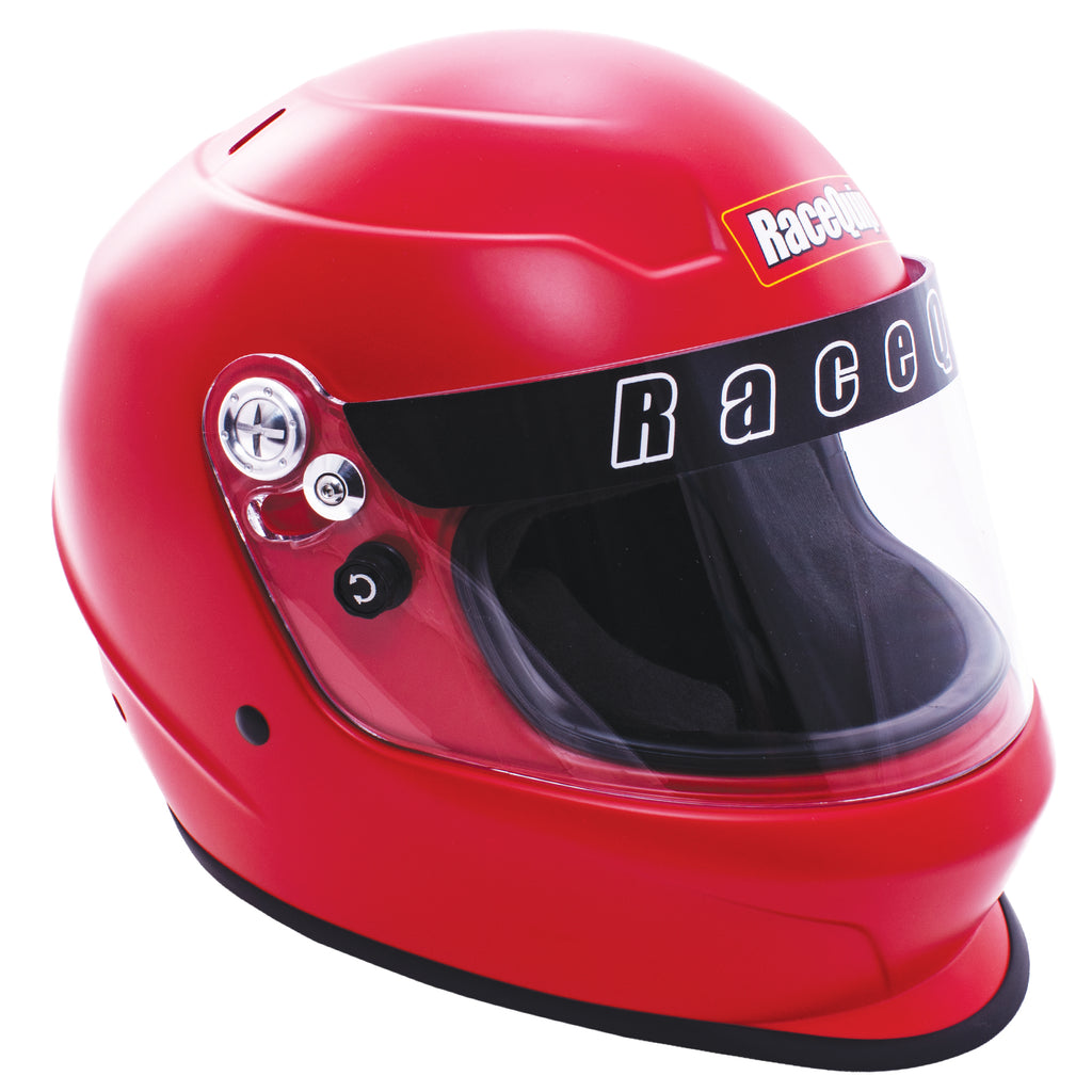 RaceQuip Pro Youth Full-Face Helmet Corsa red Youth