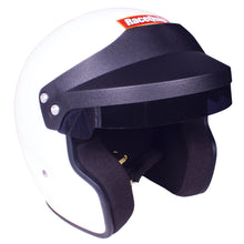 Load image into Gallery viewer, RaceQuip OF20 Open Face Helmet Gloss White Medium