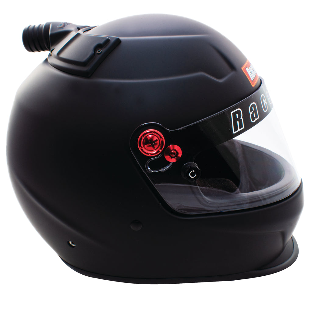 RaceQuip PRO20 Top Air Full Face Helmet Flat Black XL