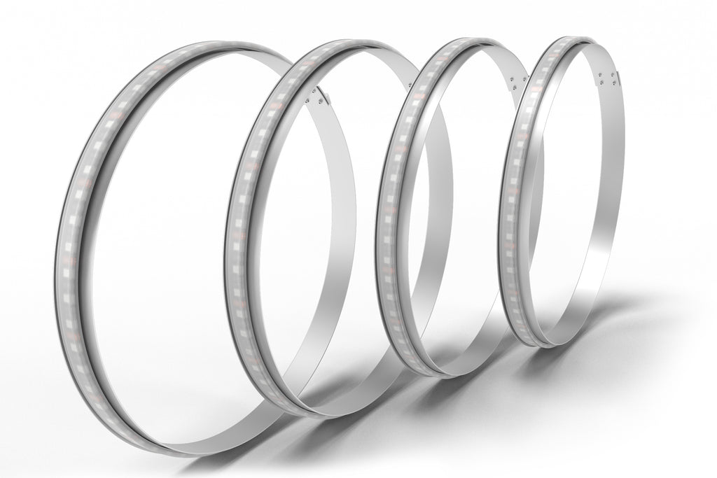 Profile LED1241W.4 Pixel Wheel Rings 15.5in 4 Pc Set / RGBW