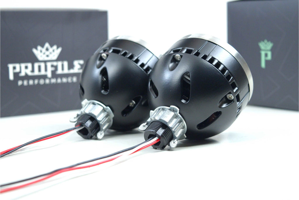 Profile LED344 LED High Beam Hi-Lens 2.0 RGBW DRL Projector 2x