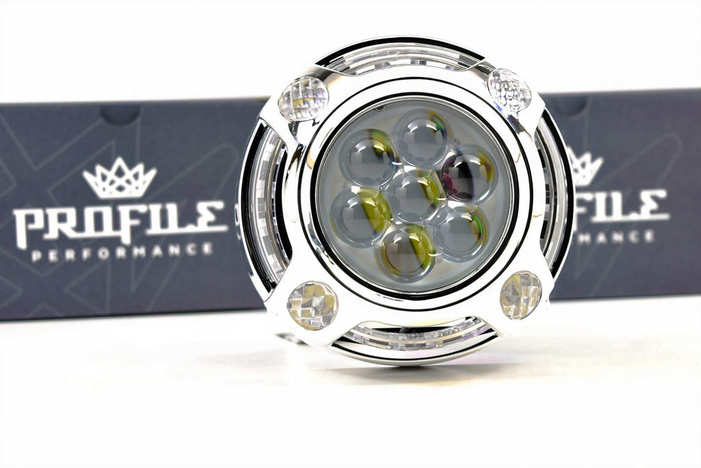 Profile LED344 LED High Beam Hi-Lens 2.0 RGBW DRL Projector 2x