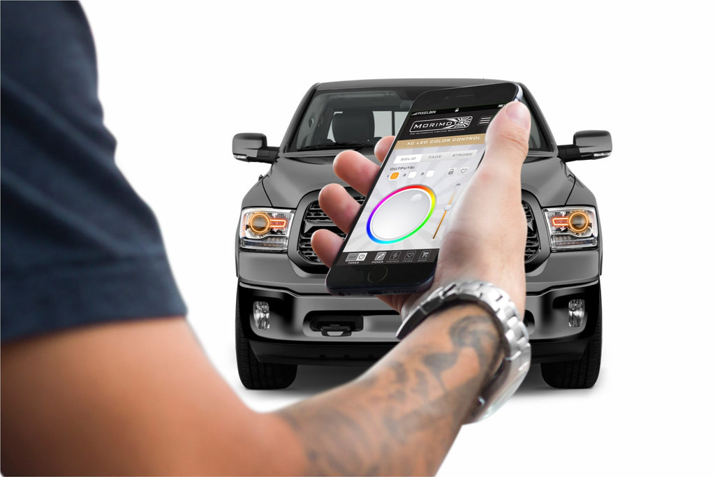 Profile LED47 Fits 13-17 Dodge Ram U Shape Prism Fitted Halos Kit