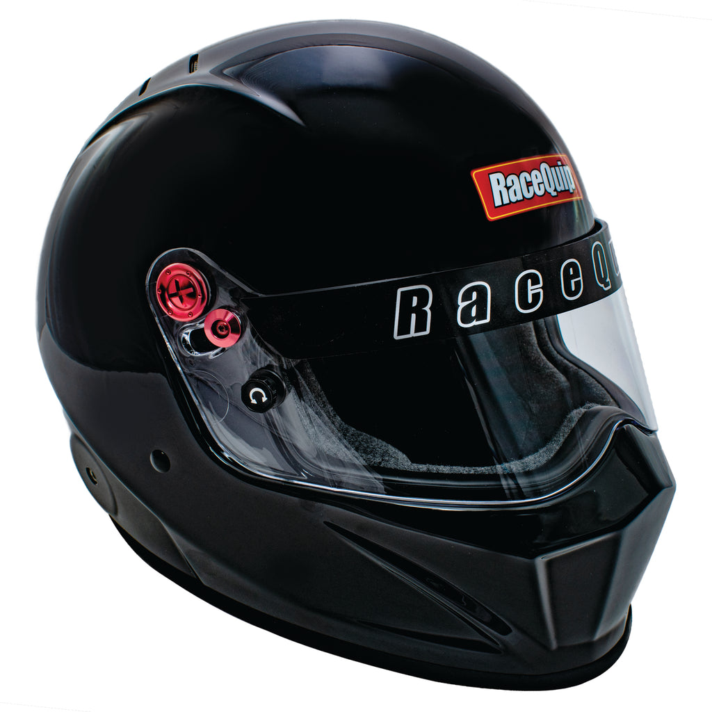 RaceQuip VESTA20 Full Face Helmet Gloss Black Small