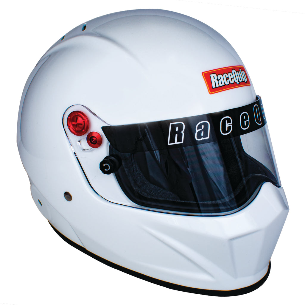 RaceQuip VESTA20 Full Face Helmet Pearl White Medium