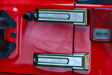 Load image into Gallery viewer, Kentrol 30017 Polished Silver Tailgate Hinge Overlays 4 Pieces 07-18 Wrangler JK