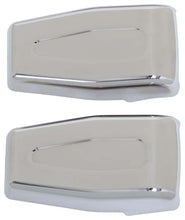 Load image into Gallery viewer, Kentrol 30018 Polished Silver Liftgate Hinge Overlays Pair 07-18 Wrangler JK