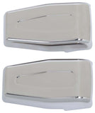 Kentrol 30018 Polished Silver Liftgate Hinge Overlays Pair 07-18 Wrangler JK