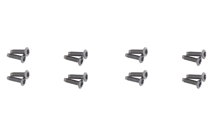 Kentrol 30021 Polished Silver Door Hinge Overlays 8 Pc 4 Door 07-18 Wrangler JK