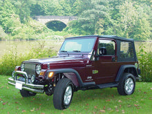 Load image into Gallery viewer, Kentrol 30489 Polished Silver Hood Catch Pair 97-06 Wrangler TJ