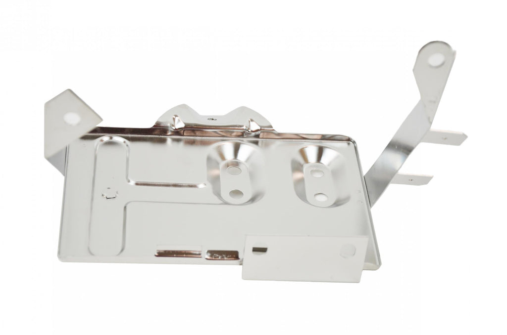 Kentrol 30498 Polished Silver Battery Tray with support arm 76-86 CJ