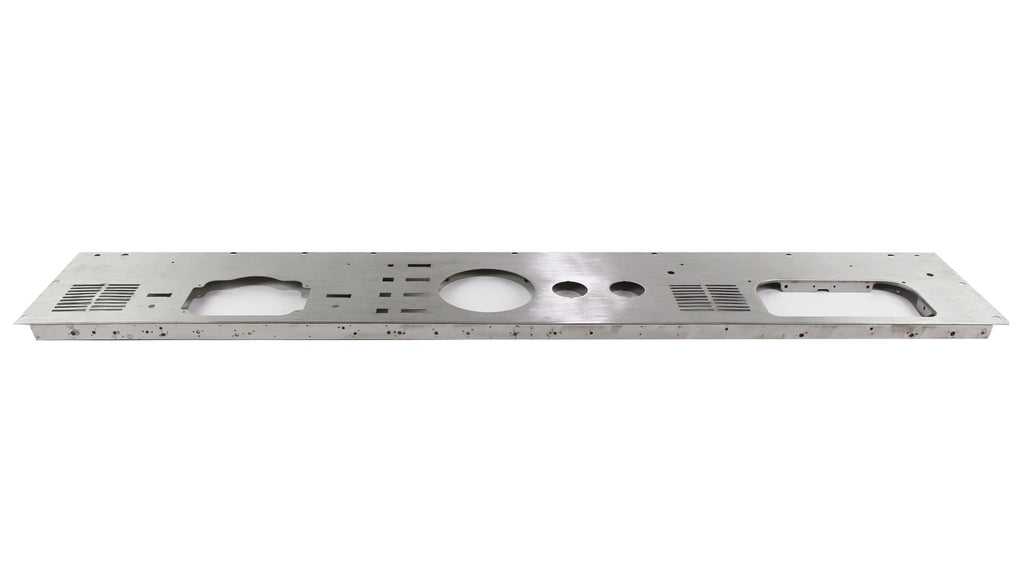 Kentrol 30562 Dash Panel Without Radio Opening 76-86 CJ Brushed Silver