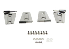 Load image into Gallery viewer, Kentrol 30575 Polished Silver Door Hinge Set 4 Pieces 2 Door 07-18 Wrangler JK