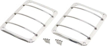 Load image into Gallery viewer, Kentrol 30582 Polished Silver Taillight Guard Pair 07-18 Wrangler JK