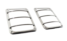 Load image into Gallery viewer, Kentrol 30582 Polished Silver Taillight Guard Pair 07-18 Wrangler JK