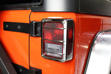 Load image into Gallery viewer, Kentrol 30582 Polished Silver Taillight Guard Pair 07-18 Wrangler JK