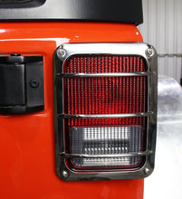 Load image into Gallery viewer, Kentrol 30582 Polished Silver Taillight Guard Pair 07-18 Wrangler JK