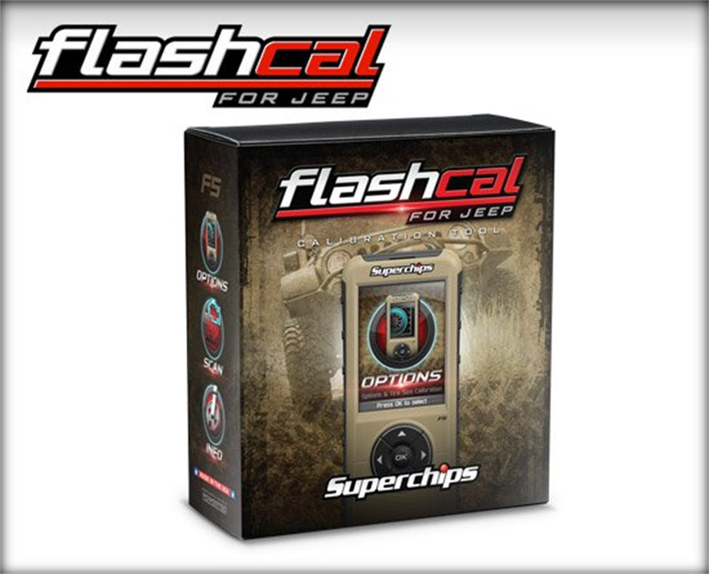 Superchips 3571 Flashcal F5 Programmer Fits 07-18 Wrangler (JK)