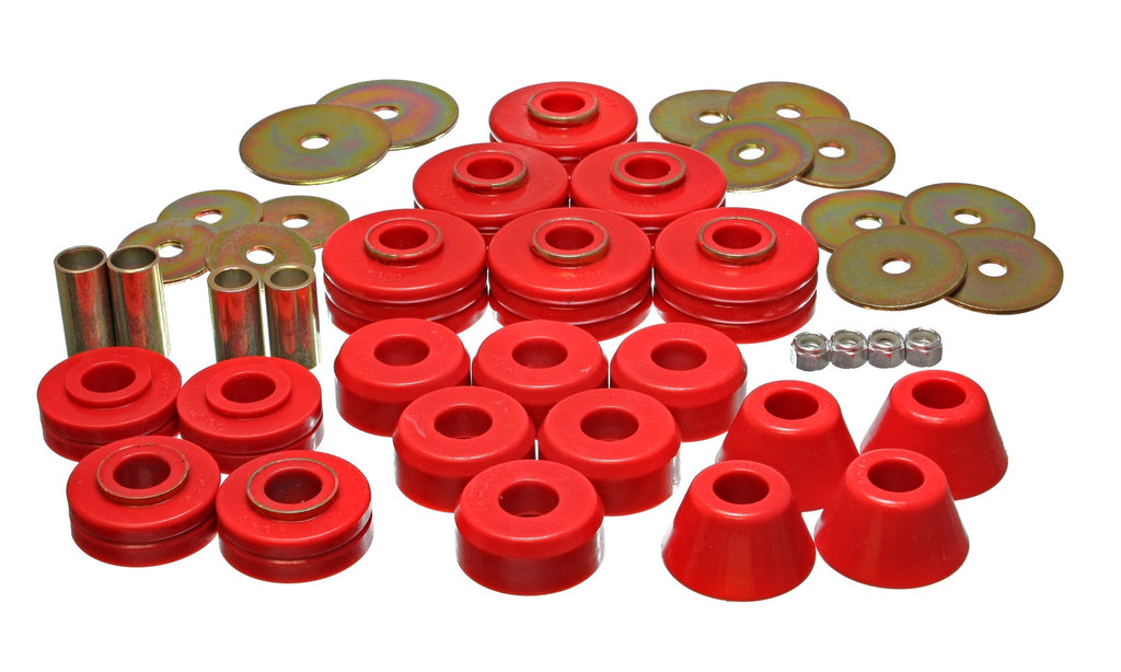 Energy Suspension 3.4104R Body Cab Mount Set Fits Blazer K5 Jimmy K5 Blazer
