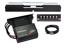 sPOD 500-97LT-LED-A TJ 6 Switch Panel w Amber LED Switches For 97-02 Wrangler TJ