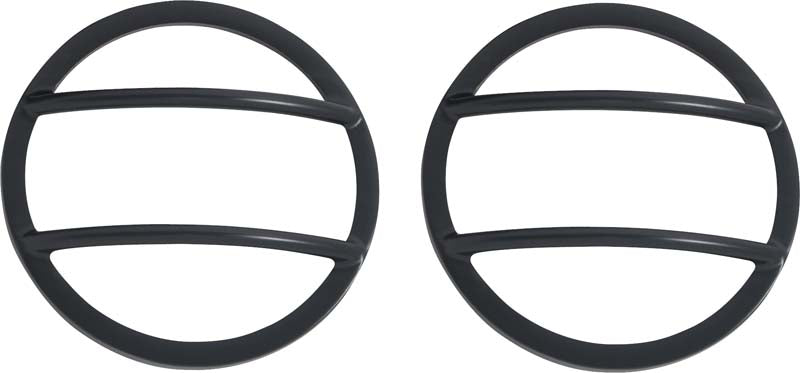 Kentrol 50014 Black Fog Light Cover Pair 07-18 Wrangler JK