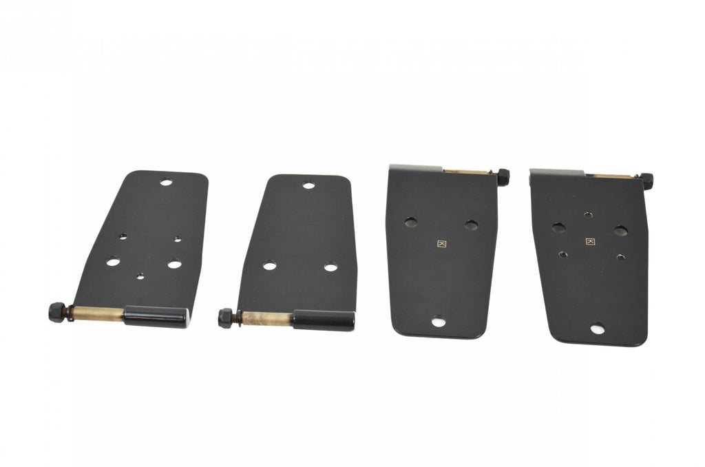 Kentrol 50420 Black Hardtop Door Hinge Set 4 Pieces 76-93 CJ and Wrangler YJ