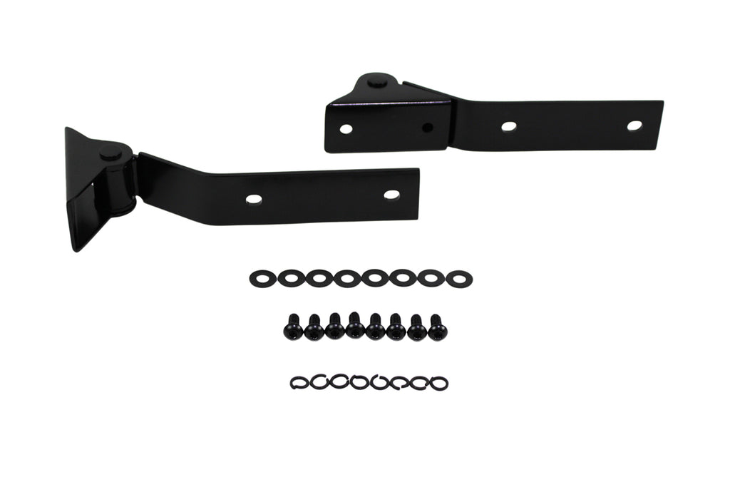 Kentrol 50442 Black Tailgate Hinge Pair 87-95 Wrangler TJ