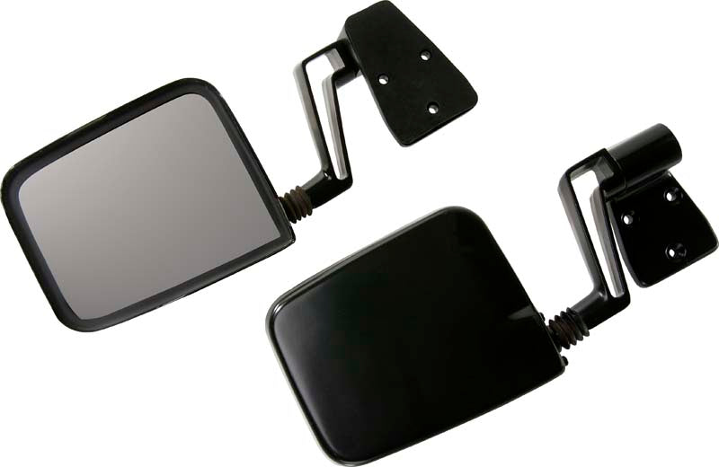 Kentrol 50475 Black Mirror Kit Pair 88-06 Wrangler YJ/TJ