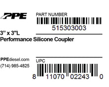 Load image into Gallery viewer, PPE Diesel 515303003 3.0 Inch X 3.0 Inch L 6MM 5-Ply Silicone Coupler