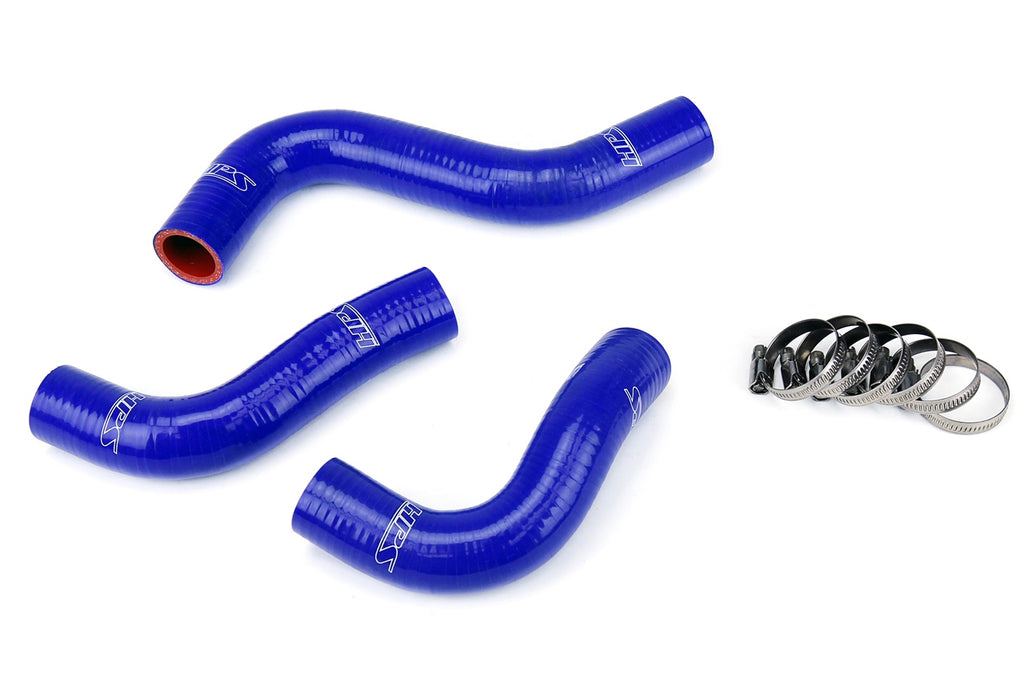 HPS 57-1029-BLUE Blue Silicone Radiator Hose For 1990-1993 Miata