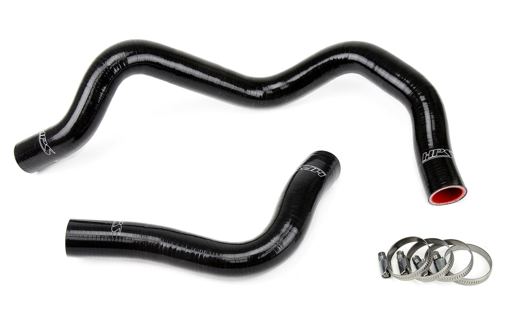 HPS 57-1031-BLK Black Silicone Radiator Hose For 1999-2005 Miata