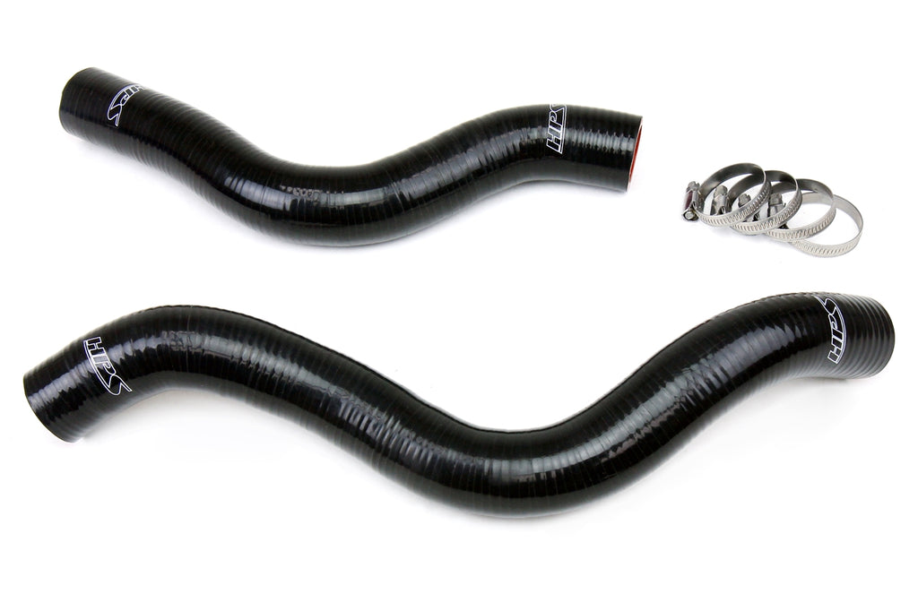 HPS 57-1038-BLK Black Silicone Radiator Hose For 1990-1994 Eclipse 2.0L Engine