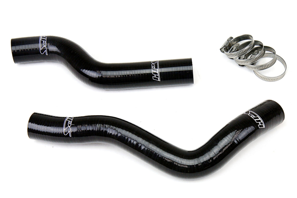 HPS 57-1229-BLK Black Silicone Radiator Hose For 2009-2013 Fit