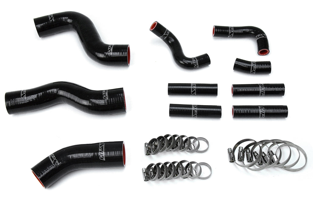 HPS Black Radiator Hose Kit For 1992-1997 Land Cruiser FJ80 4.5L I6