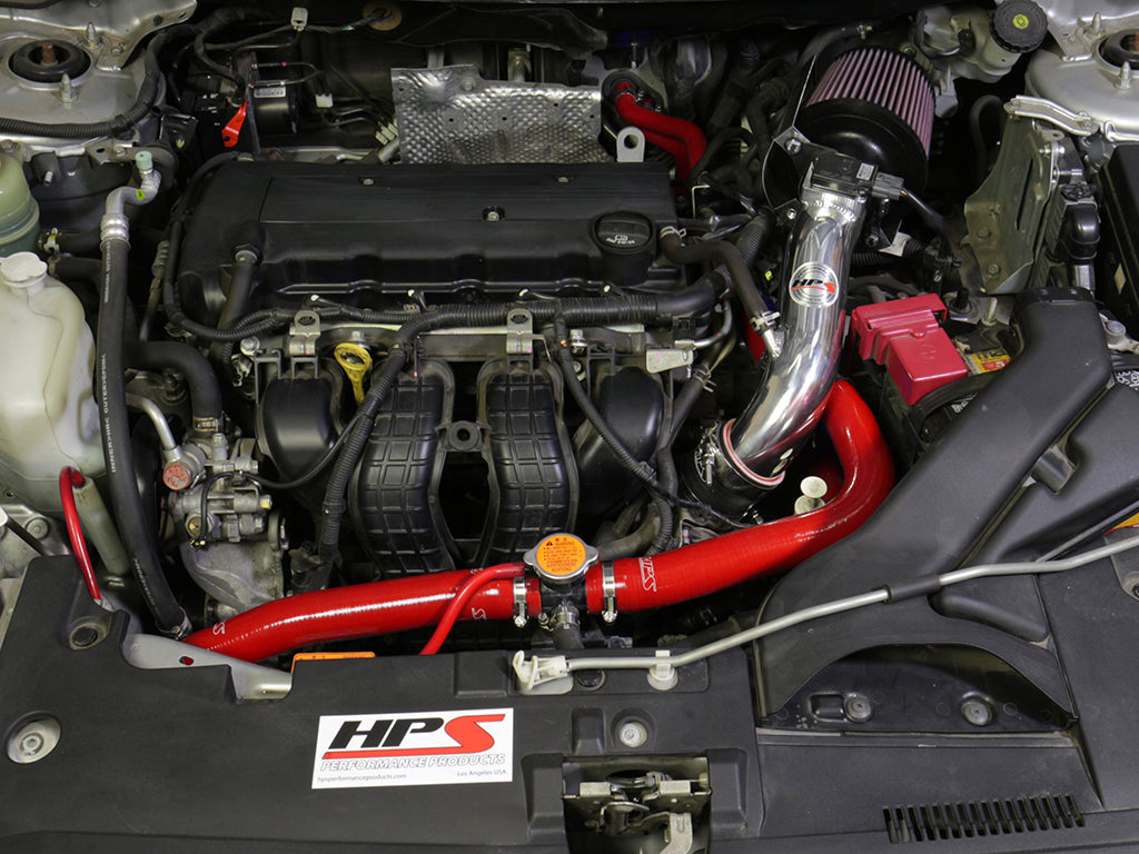 HPS Red Silicone Radiator/Heater Hose For 2008-2017 Lancer 2.0L 2.4L DE ES GTS