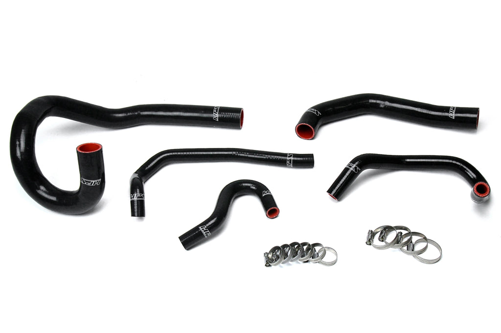 HPS Black Radiator Hose Kit For 86-92 Supra MK3 Turbo 7MGE / 7MGTE Left Hand DRV