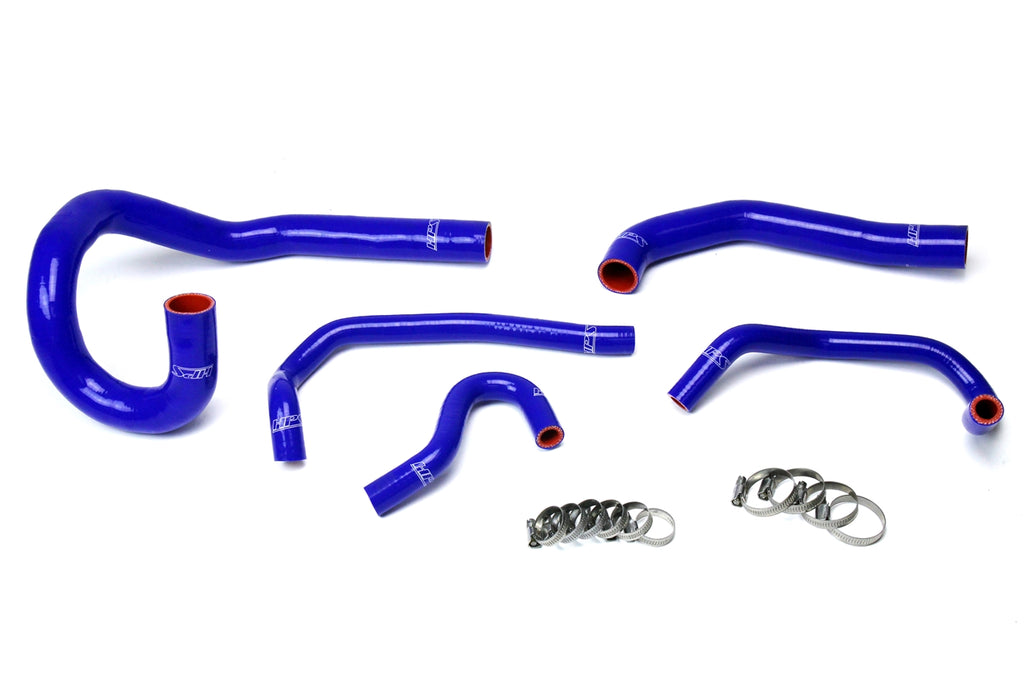 HPS Blue Radiator Hose Kit For 1986-1992 Supra MK3 Turbo w 7MGE Left Hand Drive