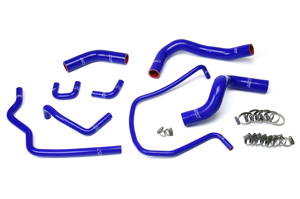 HPS 57-1614-BLUE-2 Blue Silicone Radiator Hose For 2004-2014 Armada V8 5.6L