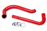 HPS 57-1627-RED Red Silicone Radiator Hose For 1987-1995 Wrangler YJ 2.5L