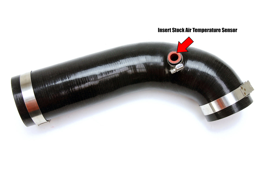 HPS Black Silicone Intake Hose For 2012-2017 Wrangler JK & Unlimited 3.6L V6