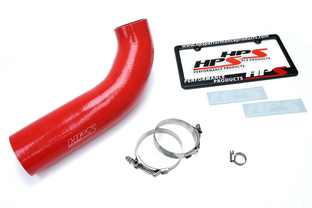 HPS Red Silicone Intake Hose For 2012-2017 Wrangler JK & Unlimited 3.6L V6