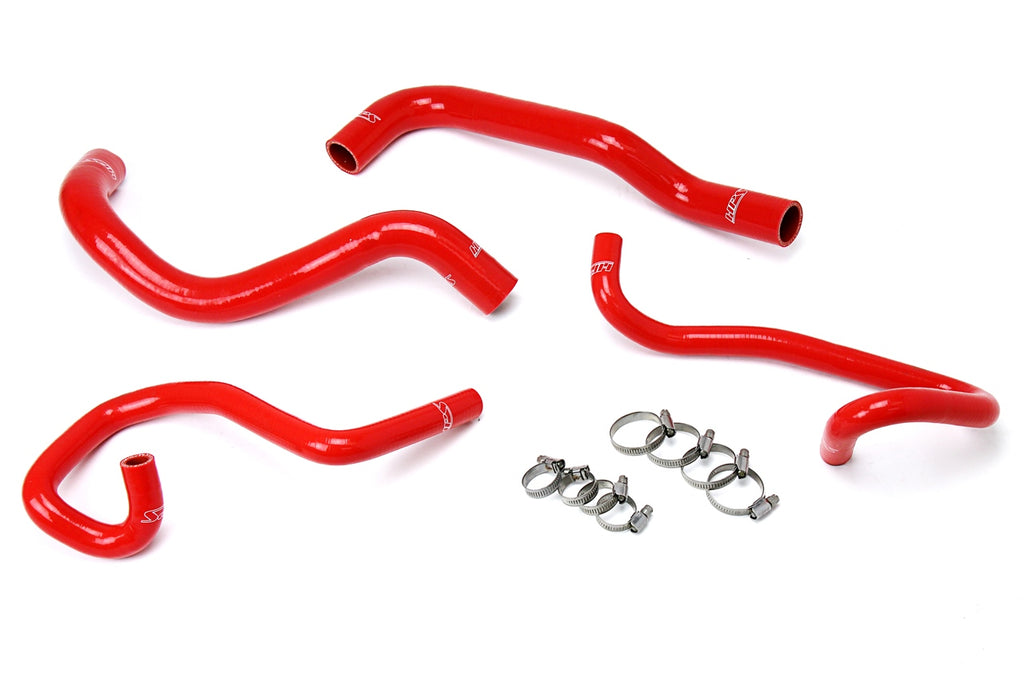 HPS 57-1640-RED Red Silicone Radiator/Heater Hose For 2005-2018 Tacoma 2.7L 4Cyl