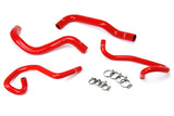 HPS 57-1640-RED Red Silicone Radiator/Heater Hose For 2005-2018 Tacoma 2.7L 4Cyl