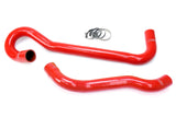 HPS 57-1704-RED-2 Red Silicone Radiator Hose For 2006-2008 Commander 5.7L V8 XK