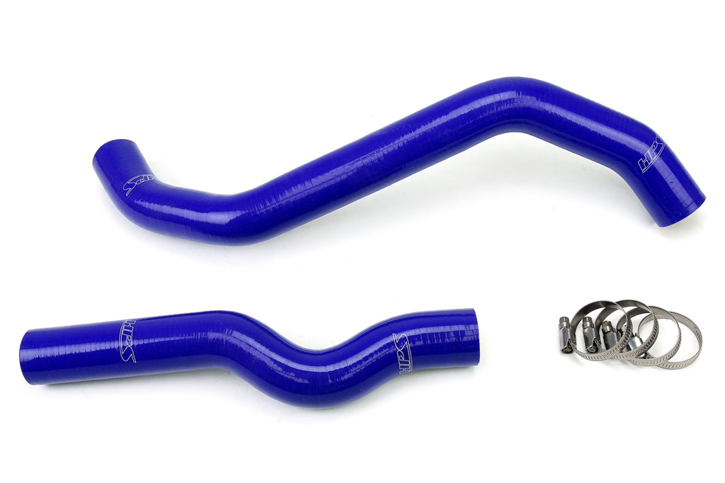 HPS 57-1792R-BLUE Blue Silicone Radiator Hose For 2006-2009 M35 3.5L V6