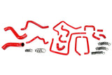 HPS Red Silicone Radiator Heater Ancillary Hose For 2005 Impreza WRX 2.0L Turbo