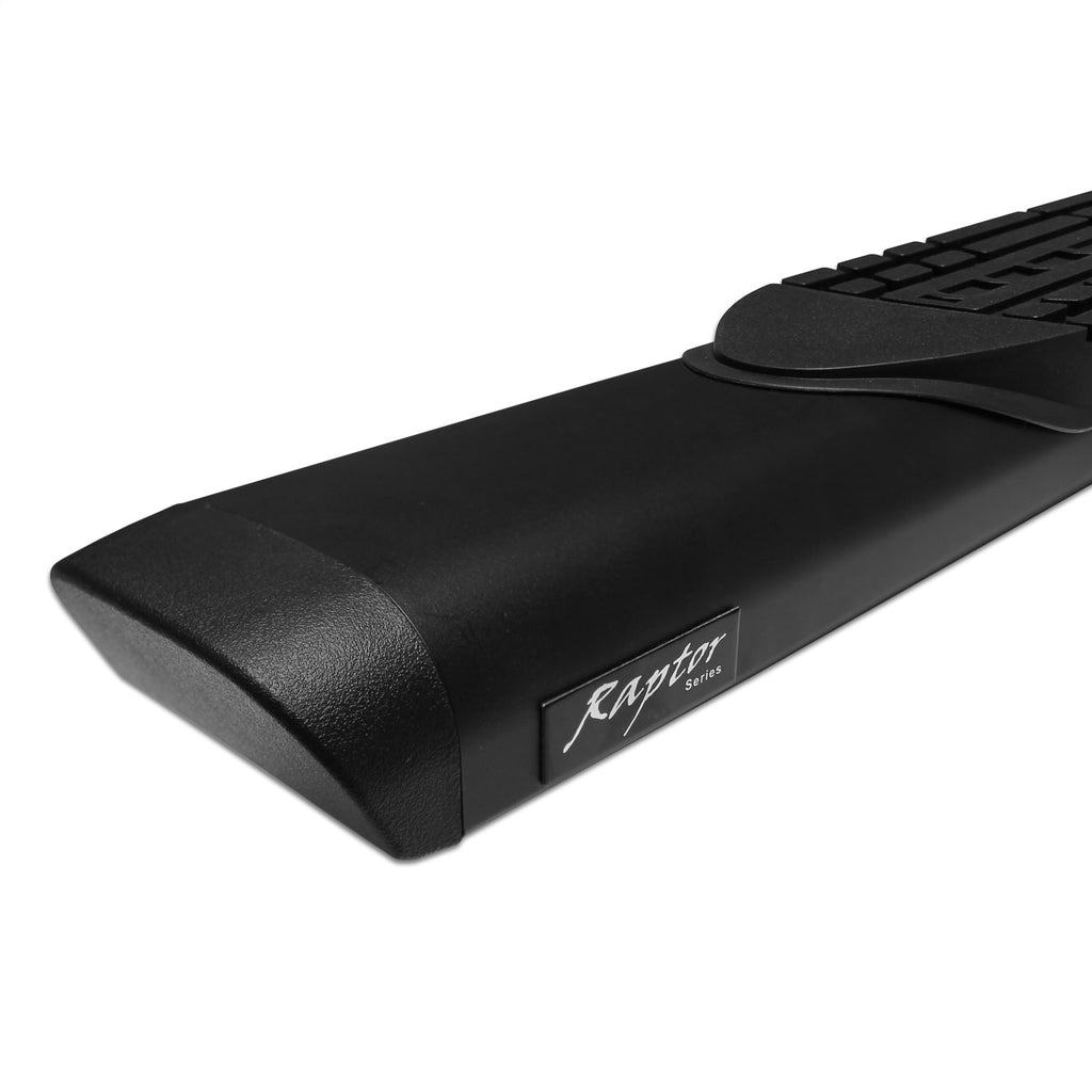 Raptor 2056-BLK 5 in. Slide Track Oval Running Boards