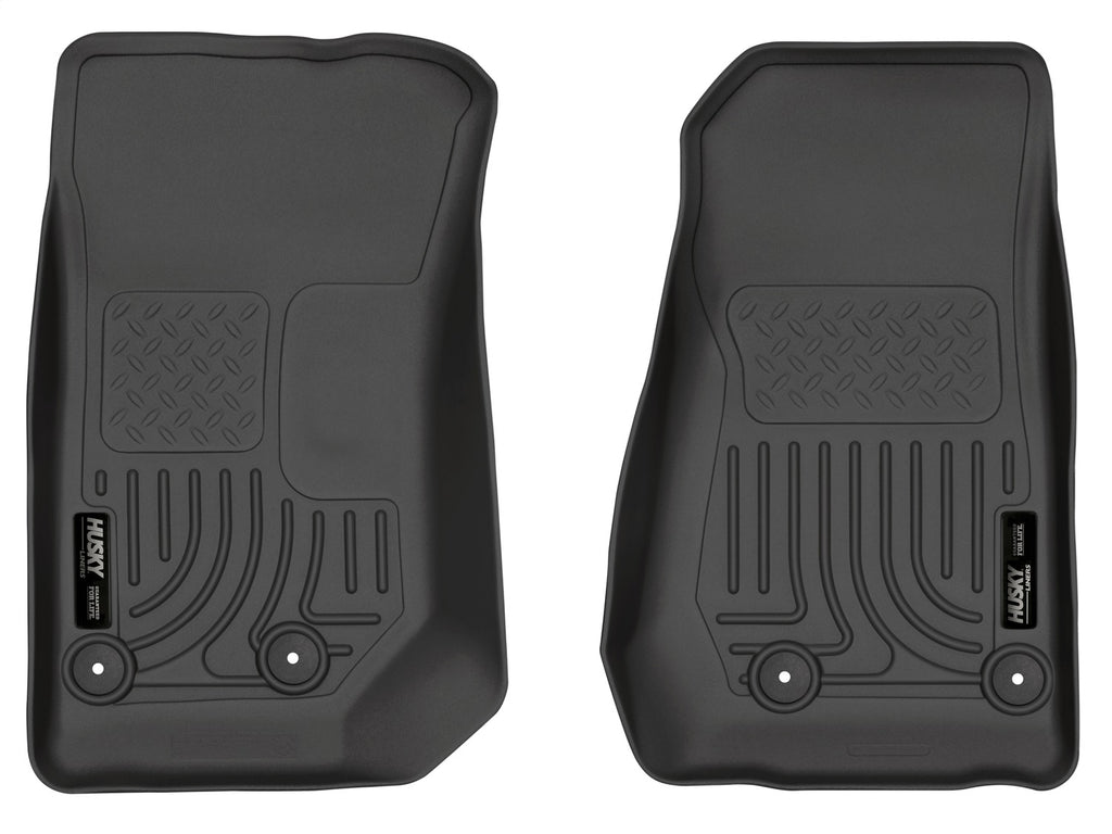 Husky Liners 18041 WeatherBeater Floor Liner Fits 14-18 Wrangler (JK)