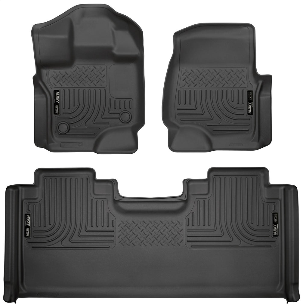 Husky Liners 94051 WeatherBeater Floor Liner Fits 15-24 F-150